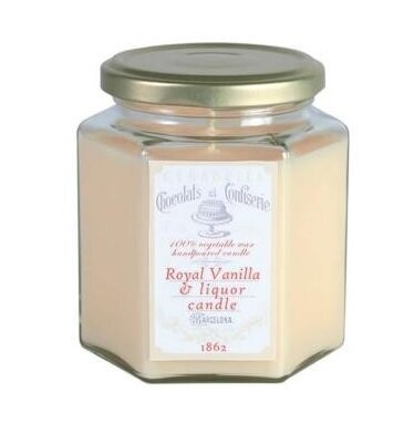 CERABELLA VELA ARTESANA DE SOJA - ROYAL VANILLA & LICOR CANDLE