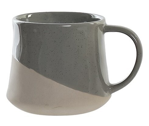 MUG GRES GRIS OSCURO
