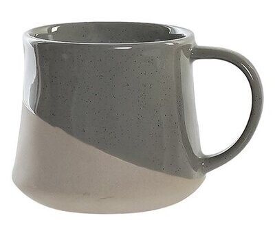 MUG GRES GRIS OSCURO