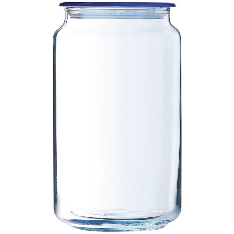 TARRO CRISTAL RONDO ICE BLUE 1L