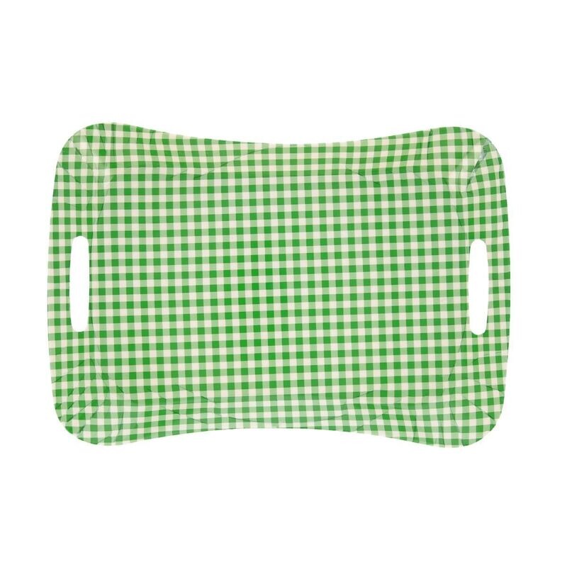 BANDEJA ASAS VICHY VERDE MEDIANA