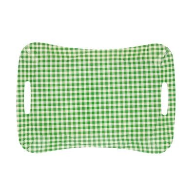 BANDEJA ASAS VICHY VERDE MEDIANA