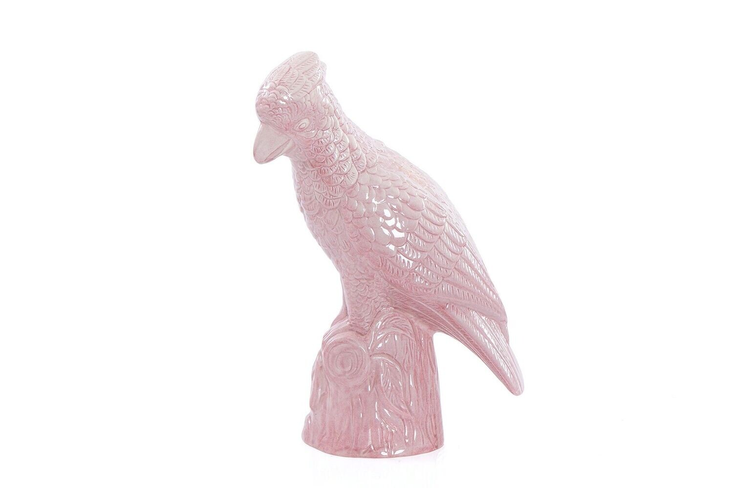 LORO CERÁMICO ROSA