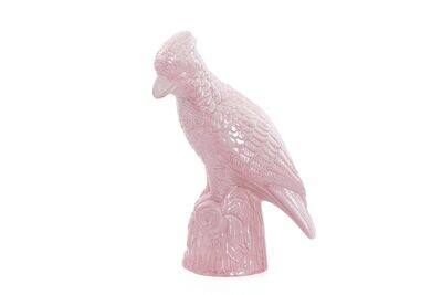 LORO CERÁMICO ROSA