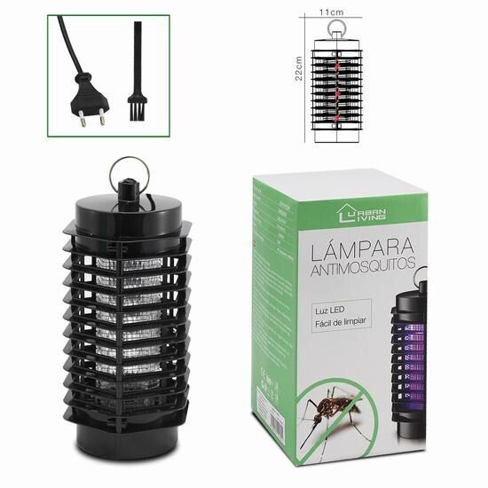 LÁMPARA ANTIMOSQUITOS LED