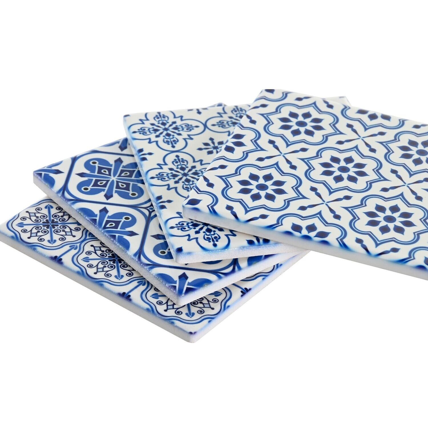 SET 4 POSAVASOS CERÁMICOS