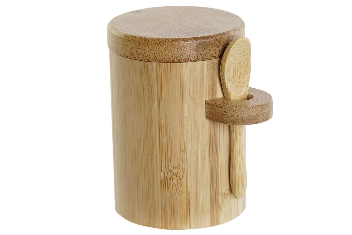 AZUCARERO DE BAMBÚ CON CUCHARA