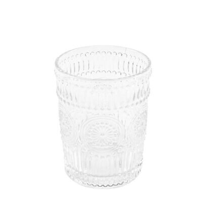 VASO CEPILLOS CRISTAL GRABADO