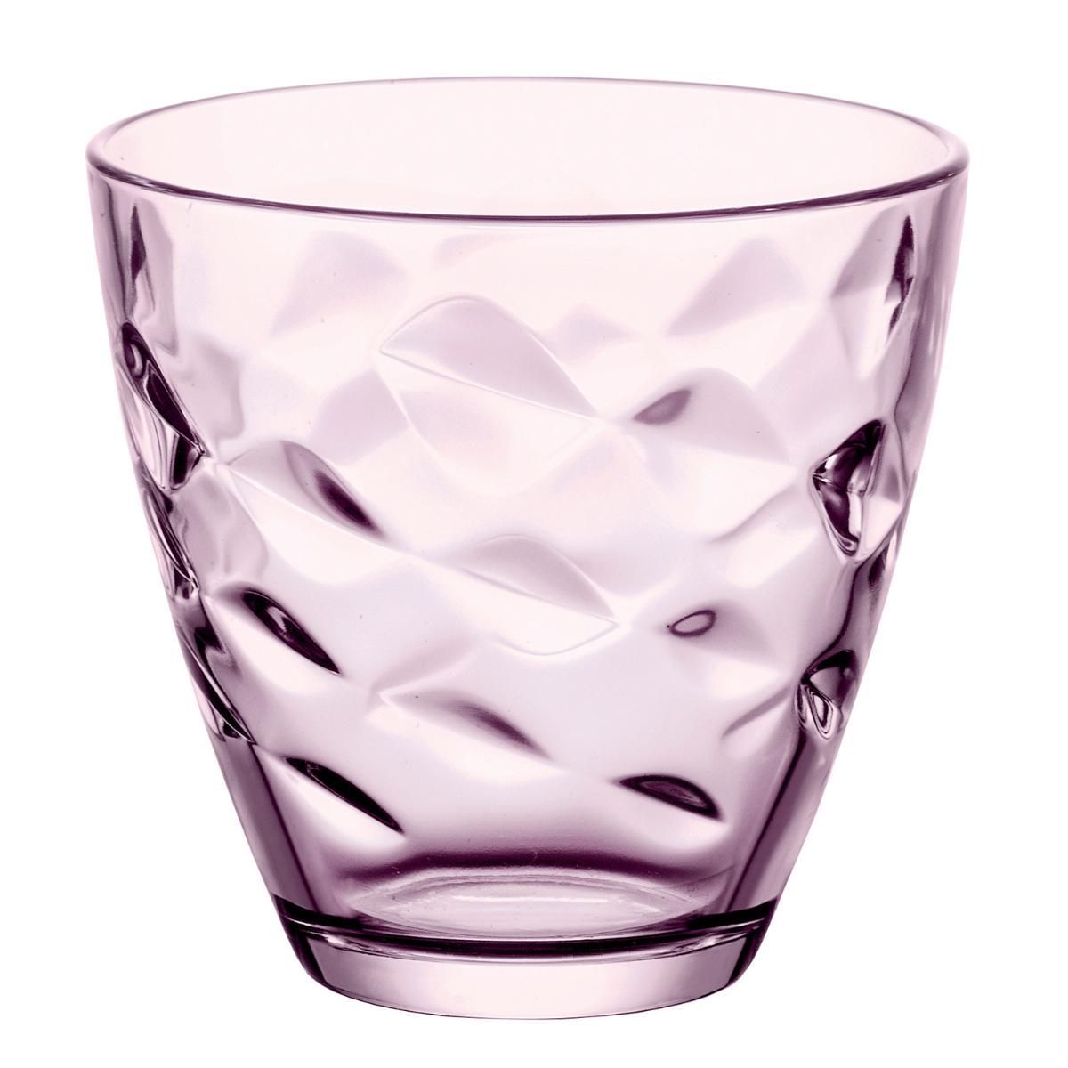 SET VASOS 26CL ROSA FLORA BORMIOL