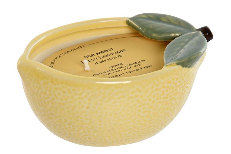 VELA GRES CERA  LIMON AMARILLO