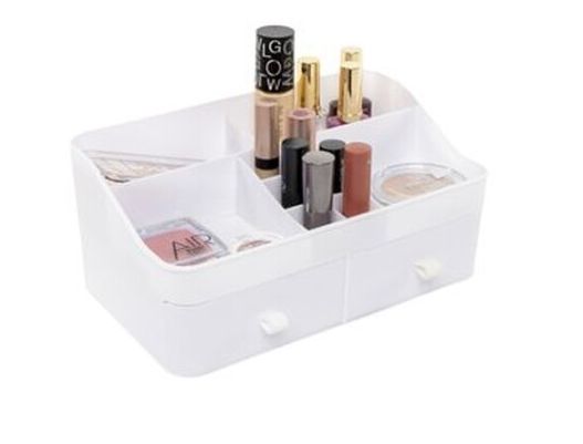 ORGANIZADOR MAQUILLAJE BLANCO
