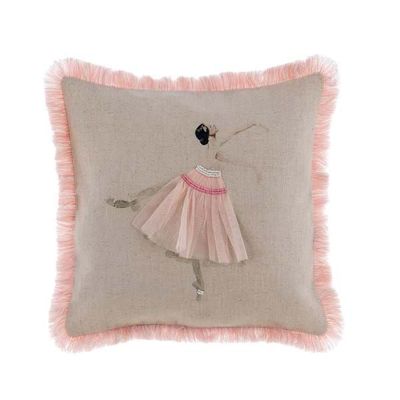 COJIN BAILARINA CON BORLAS