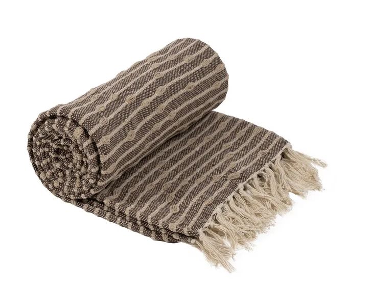 PLAID BEIGE ALGODÓN