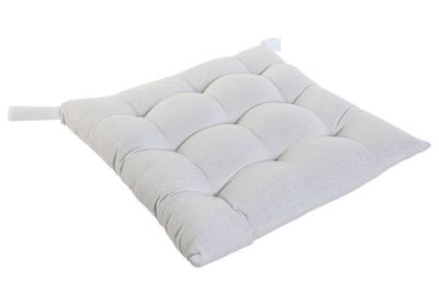 COJIN SILLA CON VELCRO BLANCO