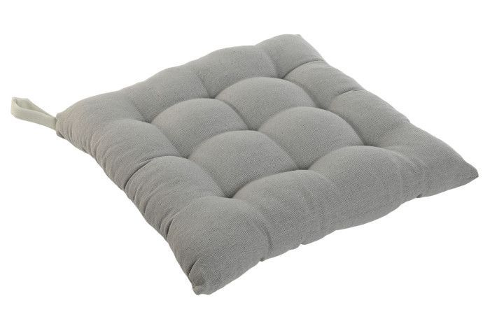COJIN SILLA CON VELCRO GRIS