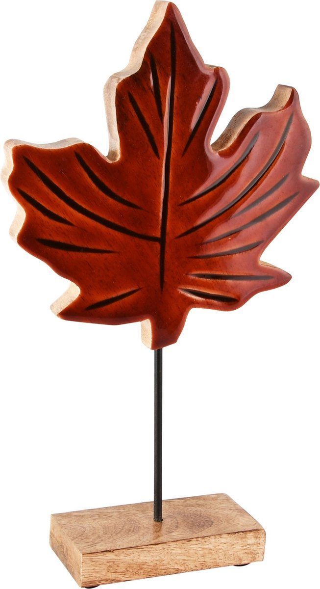 FIGURA HOJA MARRON