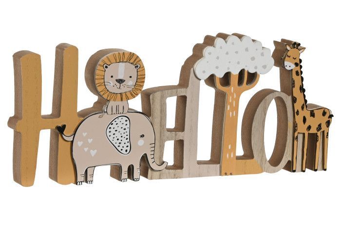 LETRAS HELLO ANIMALES