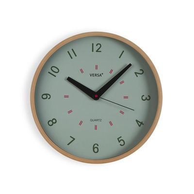 RELOJ DE PARED VERDE