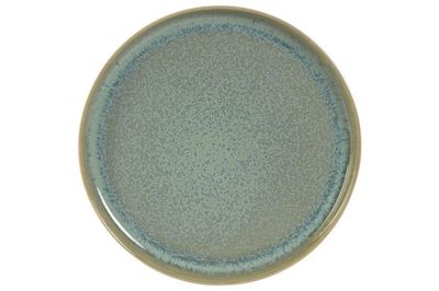 PLATO GRES ESMALTADO TURQUESA