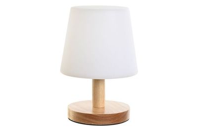 LAMPARA SOBREMESA MADERA