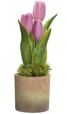 MACETA TULIPÁN ROSA