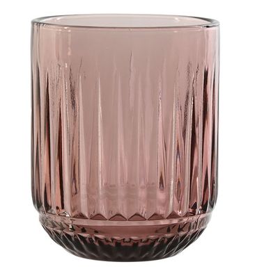 VASO RAYADO ROSA