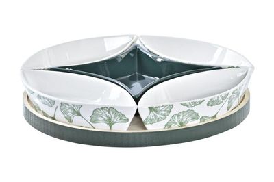 TABLA DE APERITIVOS HOJAS VERDE