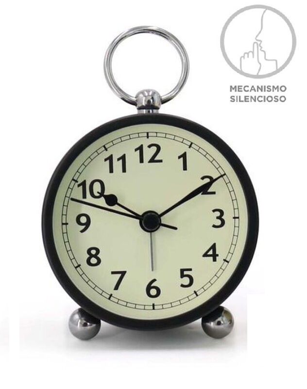 DESPERTADOR NEGRGO