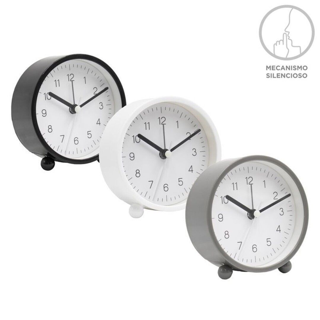 RELOJ DESPERTADOR NEGRO