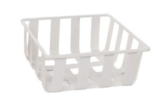 CESTA METAL NATURE BLANCO