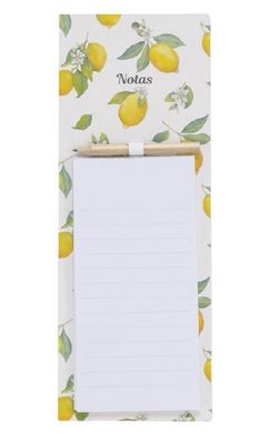 BLOC NOTAS IMAN LIMONES