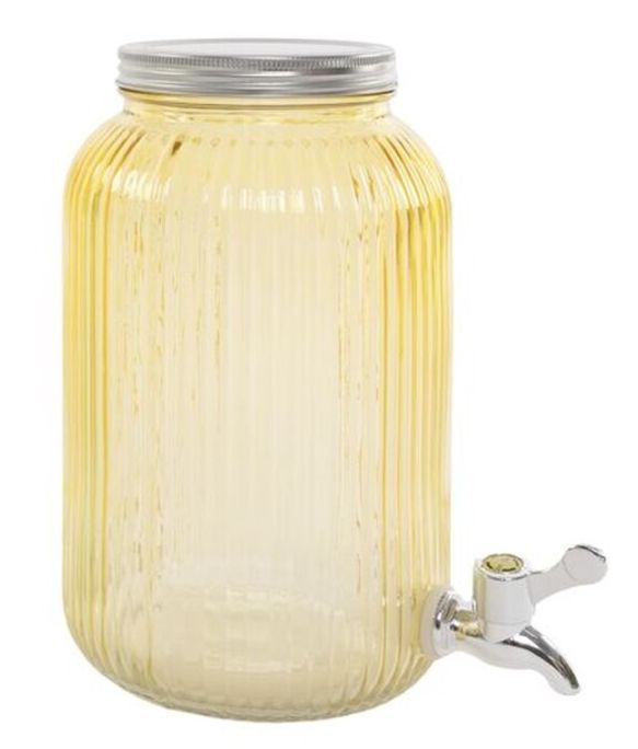 DISPENSADOR DE BEBIDA AMARILLO