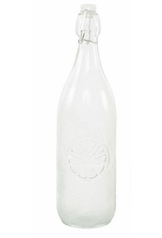 BOTELLA 1L LIMONES TRANSPARENTE