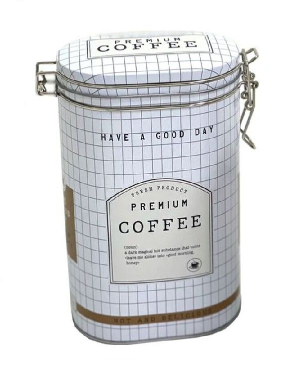 BOTE METAL CON CIERRE CAFE