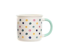 TAZA PUNTOS COLORES