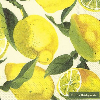 SERVILLETAS LIMONES