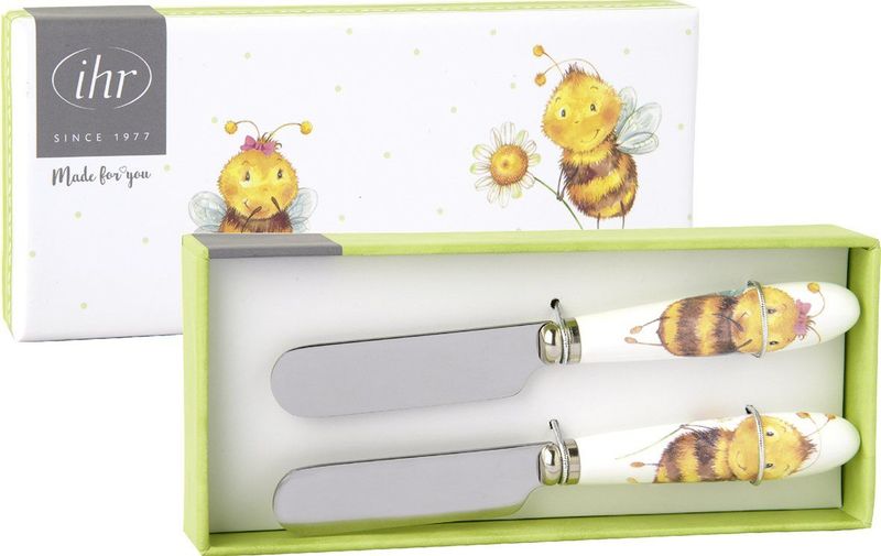 CUCHILLOS PARA MANTEQUILLA ABEJAS