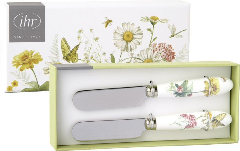 CUCHILLOS PARA MANTEQUILLA FLORES