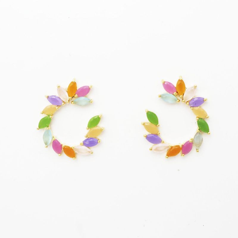 PENDIENTES MULTICOLOR