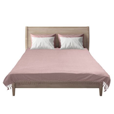 PLAID ROSA ALGODON 180X260CM
