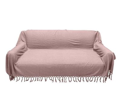 PLAID ROSA ALGODON 180X260CM