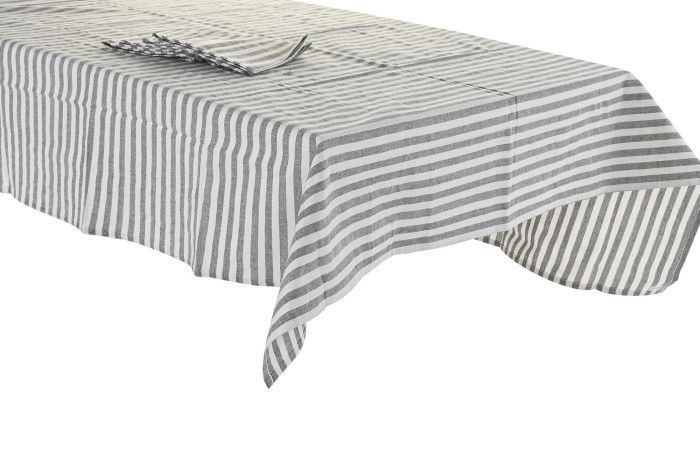 MANTEL RAYAS GRIS 250X150CM