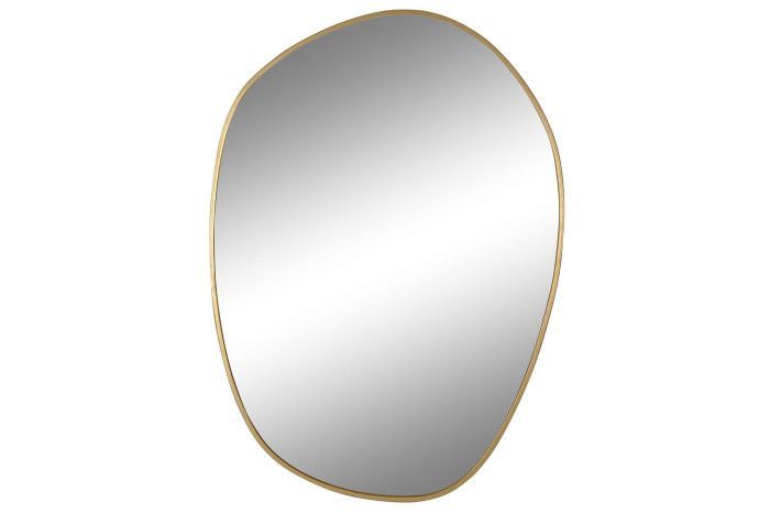 ESPEJO IRREGULAR DORADO 60X2,5X78 CM