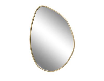 ESPEJO IRREGULAR DORADO 45X2X68CM