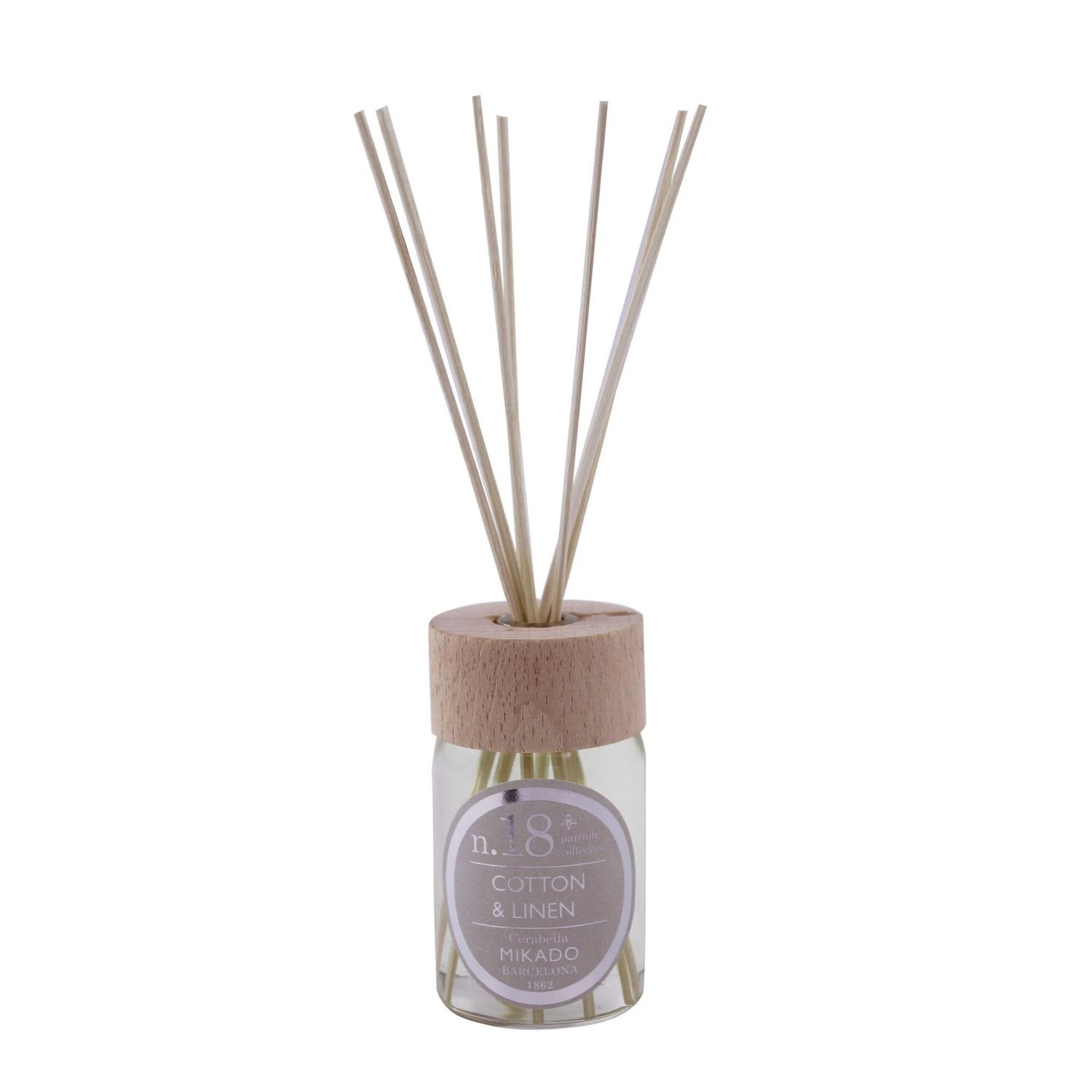 AMBIENTADOR MIKADO PERFUMADO Nº18 - COTTON & LINEN