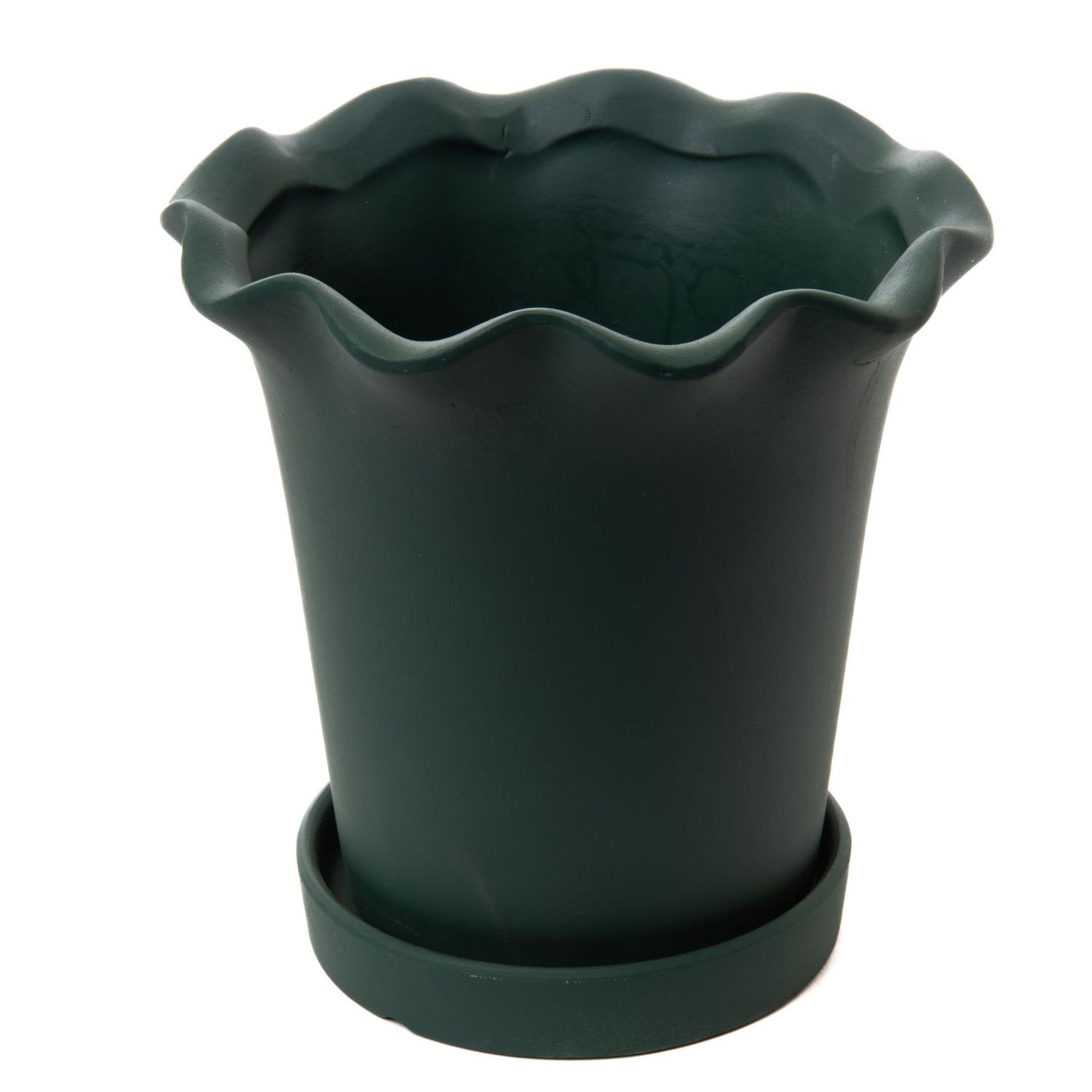 MACETERO FLOR VERDE