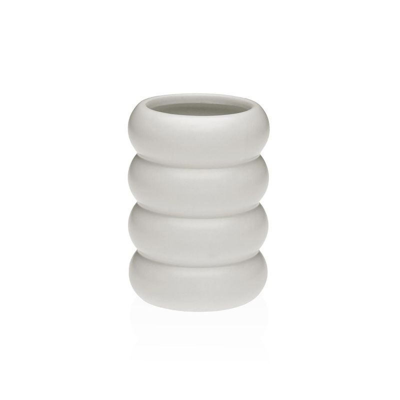 PORTACEPILLOS ONDULADO BLANCO