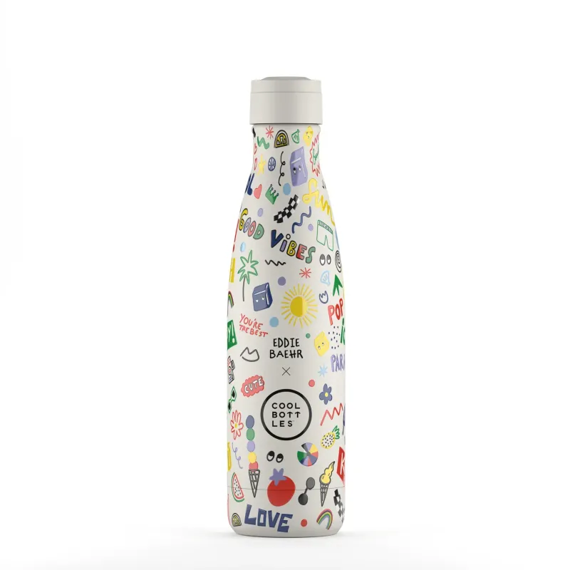 BOTELLA TERMICA EDDIE BAEHR-GOOD VIBES 500ML