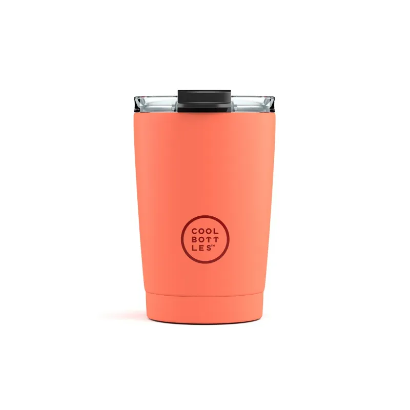 VASO TERMICO PASTEL CORAL 330ML