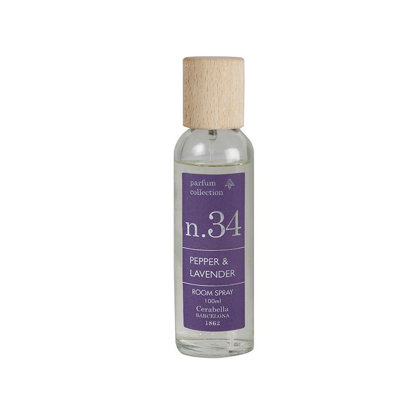 AMBIENTADOR ROOM SPRAY Nº34 - PEPPER &  LAVANDER